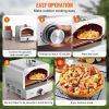 VEVOR 11" Outdoor Pizza Oven Portable Gas Oven 430 Stainless Steel for Camping