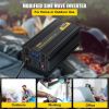 VEVOR Power Inverter, 2000W Modified Sine Wave Inverter, DC 24V to AC 120V Car Converter, with LCD Display, Remote Controller, LED Indicator