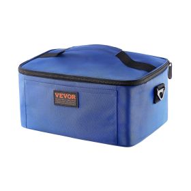 VEVOR Portable Oven, 12V Car Food Warmer, 2QT 55W Portable Mini Personal Microwave, Electric Heated Lunch Box for Camping, Travel (Capacity: 1.5 quart, Color: Blue)