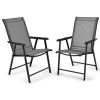 4-Pack Patio Folding Chairs Portable for Outdoor Camping