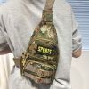 Multi-pocket Crossbody Camouflage Bag for Outdoor Camping Hiking