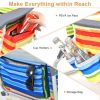 2 Packs 5-Position Outdoor Folding Backpack Beach Table Chair Reclining Chair Set